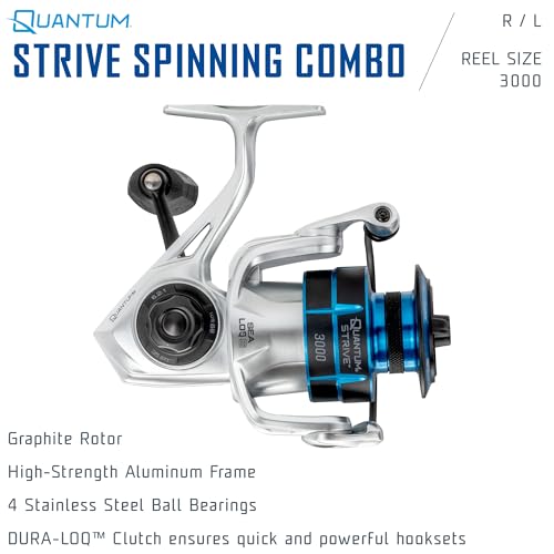 Strive Spinning Reel and Fishing Rod Combo (7'0" / Size 3000 Reel)