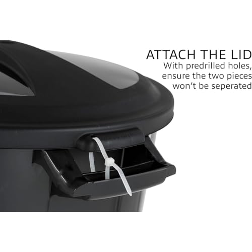 32 Gallon Large Garbage Can