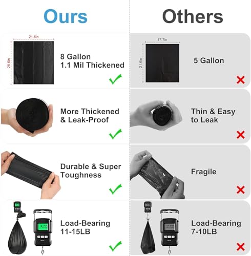 80 Portable Toilet Bags
