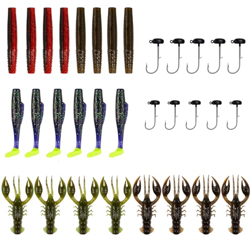 Soft Plastic Lures Kit
