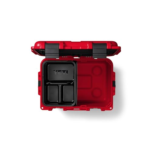 LoadOut 30 GoBox Divided Waterproof Cargo Case (Rescue Red / GoBox 30)