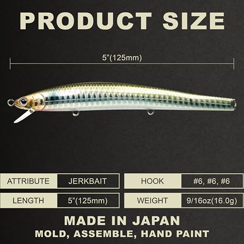 FlashMinnow 125 YAWARA Saltwater Fishing Lure