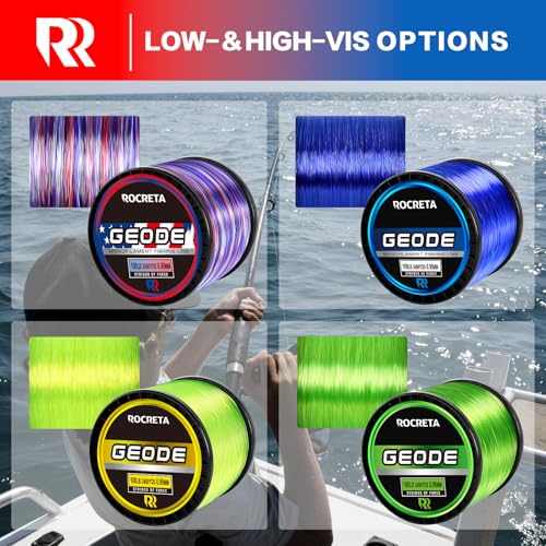 Geode Monofilament Fishing Line (PATRIOT / 100LB(500YDS))
