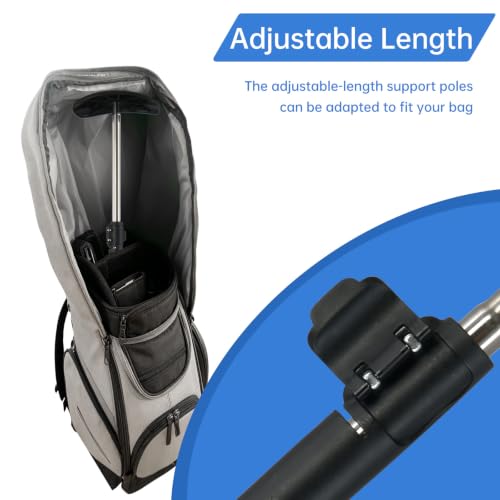 Adjustable Golf Bag Support Pole 31" (Blue)