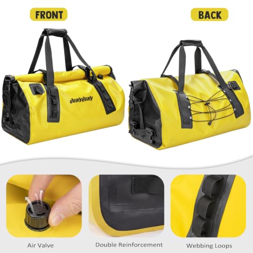 Waterproof Duffel Bag 80L Roll (Yellow / 80L)