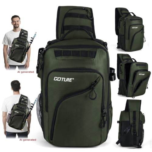 Green Tackle Bag with 3600 Trays (Green / 900d Water-resistant Oxford Backpack + (3)3600 Trays)