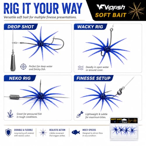 Urchin Baits for Bass Fishing