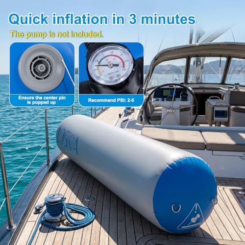 6FT 10FT Inflatable Boat Fenders for Docking