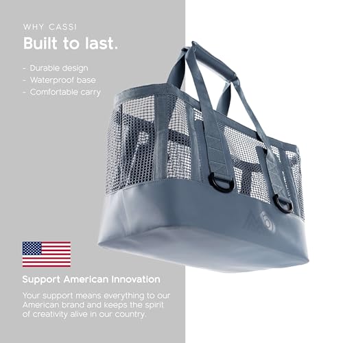 Boat Gear Heavy Duty Outddor CASSI Tote Boat Bag (Steel Blue / 23 Liter)