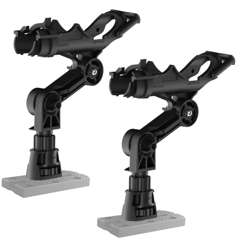 2 Pack Kayak Fishing Rod Holder for Track Mount