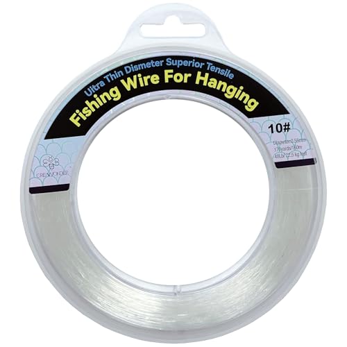 Clear Fishing Wire (0.55mm/525ft/34lb)