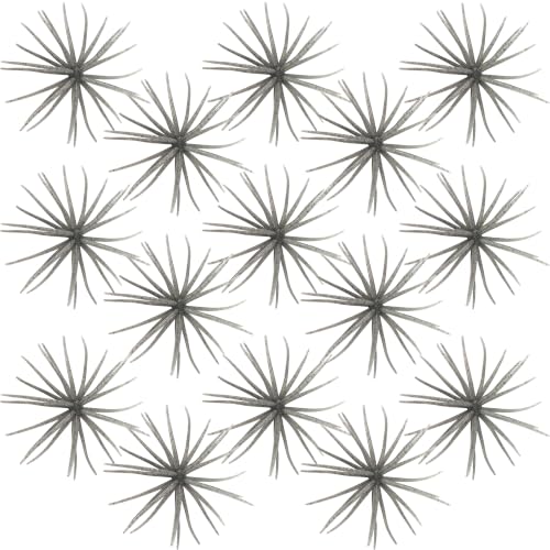 Urchin Bait for Bass Fishing (Smoke Silver Flake - 3.5" - 15PCS)