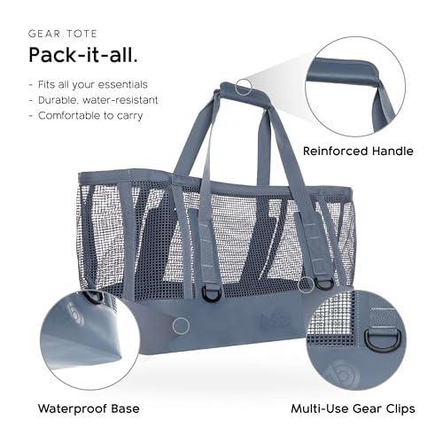 Boat Gear Heavy Duty Outddor CASSI Tote Boat Bag (Steel Blue / 70 Liter)