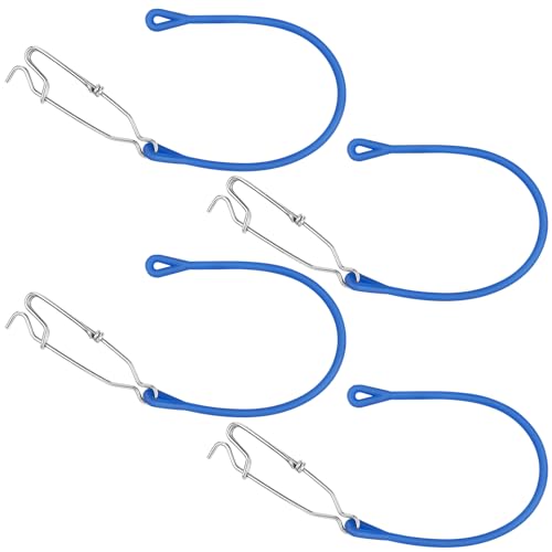 4pcs Fishing Downrigger Weight Snubber with Release Snap