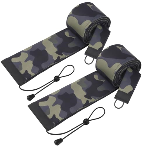 Neoprene Fishing Rod Sleeve Rod Socks for Fishing Poles Protector Storage for Spinning Fishing Rod Casting Rod