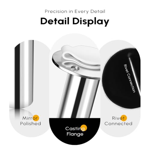 15 Degree Fishing Rod Holder 2 Pack (15 Degree - With White Cap)