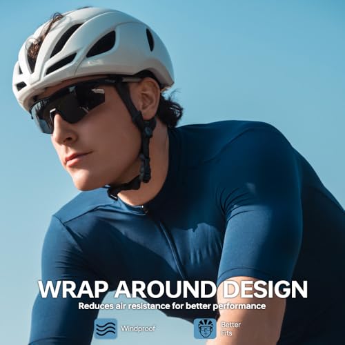 Polarized Running Sunglasses for Men Women Ultra