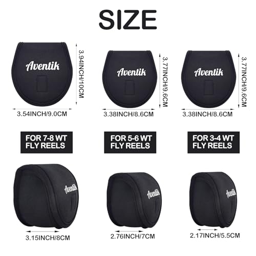 Neoprene Fly Fishing Reel Case Pouch Cover Fly Reel Care Fitting 5