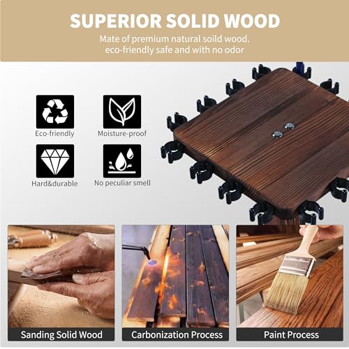 360° Rotating Fishing Rod Holder (Square / Brown)