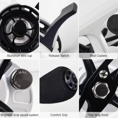 Ice Fishing Reels 3.2 (White-Right)