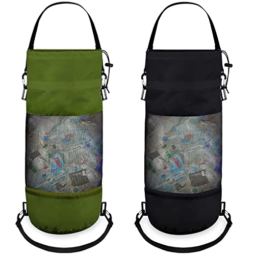 2 Pack Boat Trash Bag Mesh Garbage Holder