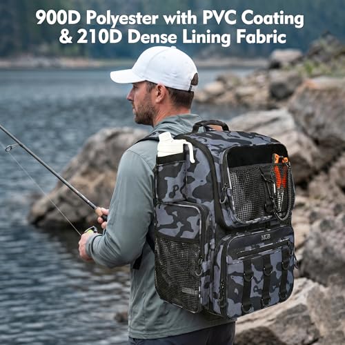 Fishing Backpack with Rod Holders