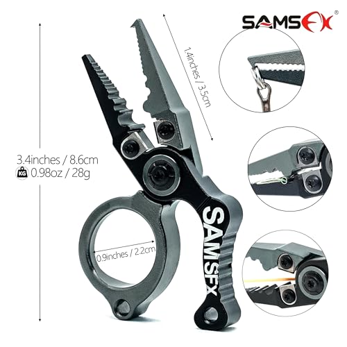 3.3 inch Fishing Pliers Saltwater (Silvery)