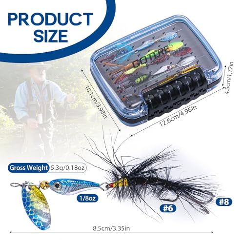 Trout Lures Fishing Spinners