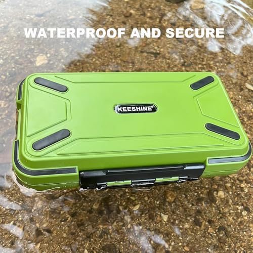 small tackle box (Type B: Green (Size: 7.8" L X 4.2" W X 1.8" H))