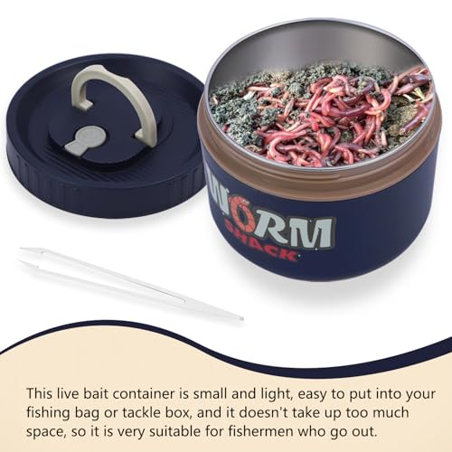Fishing Bait Container (Blue)