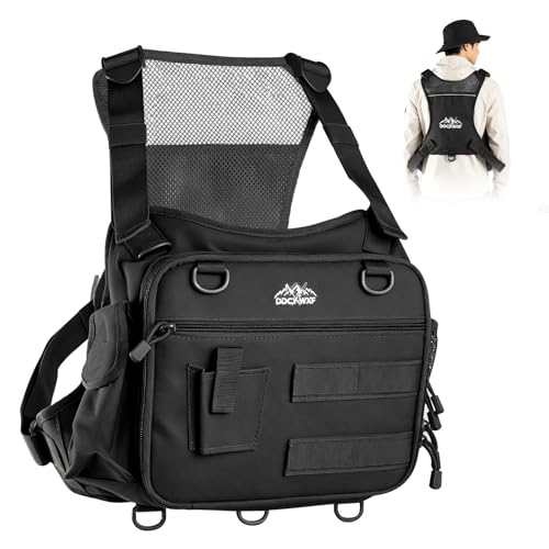 Fishing Chest Pack with 3 Bait Boxes