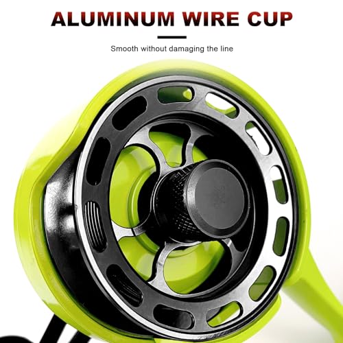 Ice Fishing Reels 3.2 (Green-Right Hand Retreive)