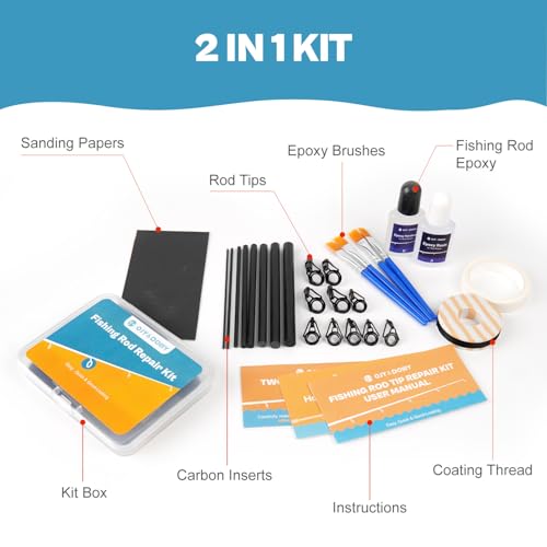 Fishing Rod Repair Complete Kit (1 IN 1)