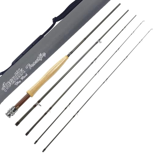 TroutFly Fly Fishing Rod with Rod Tube
