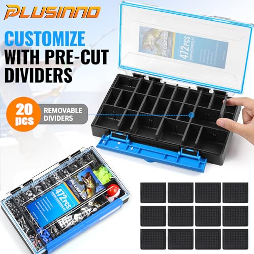 472PCS Fishing Accessories Kit (472PCS Fishing Tackle Kit)