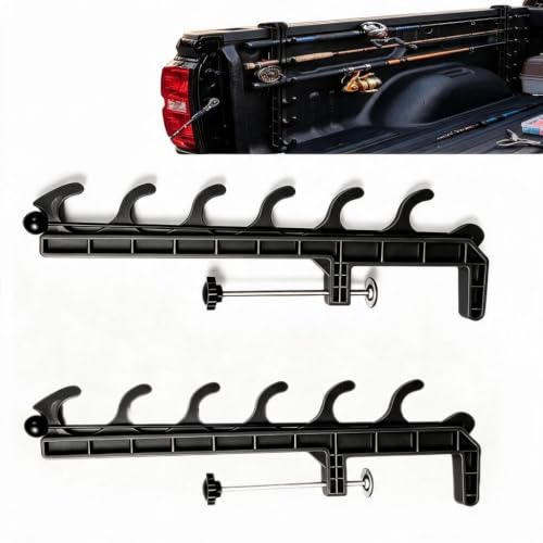 Truck Bed Fishing Rod Holder 2 (black)