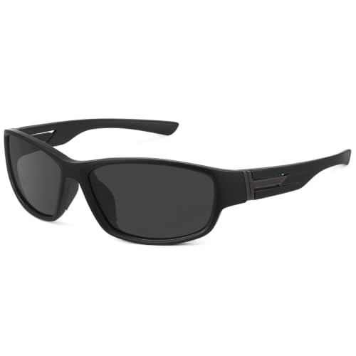 Sports Sunglasses for Men Women Polarized Classic Wrap Around Driving Cycling Golf Fishing Sun Glasses UV Protection