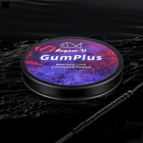 Gummax 8 Strand Braided Fishing Line (Black / 150 Yards / 120 LB)