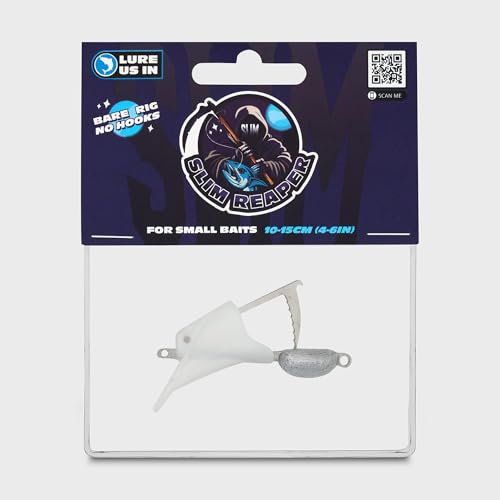 Dead Bait Trolling Lure (Pearl White / Small)