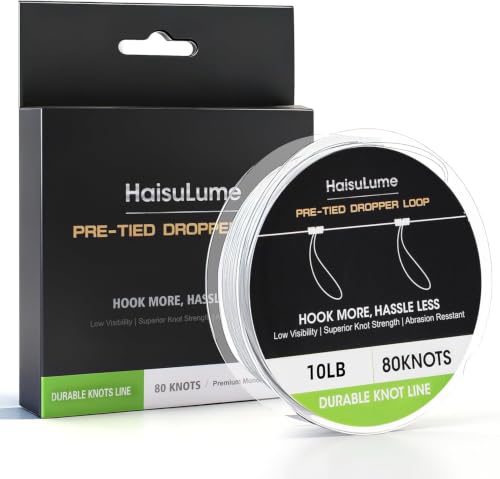 Pre Tied Dropper Loop Knots Fishing Line