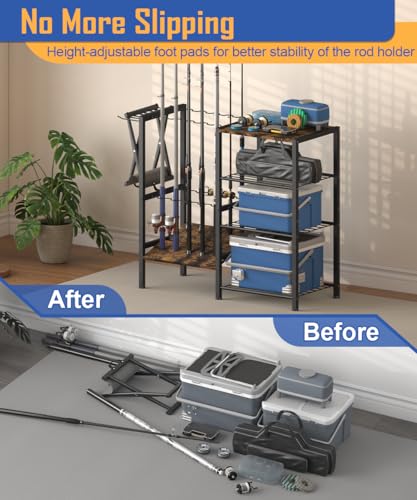Fishing Rod Holders for Garage