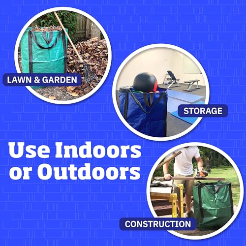 Heavy Duty Home and Yard Bags (Gray)