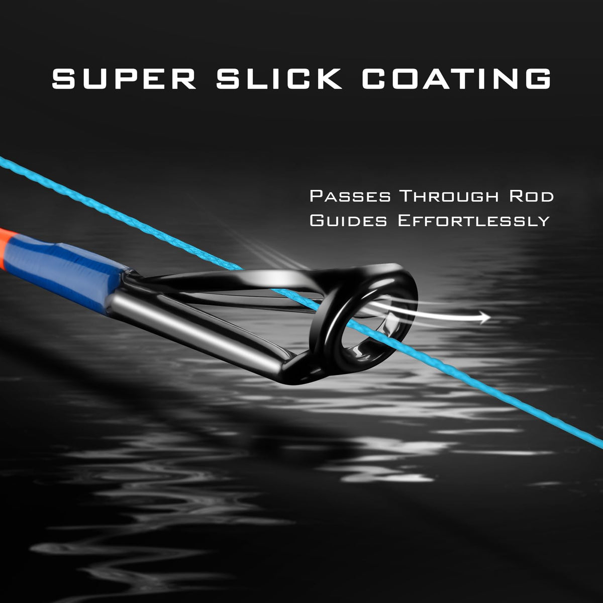 Superpower Braided Fishing Line (X4-New-Sky Blue / 50LB(500 Yds))