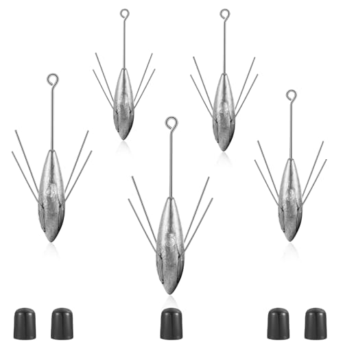 Fishing Sinker Weight Long Tail Surf Casting Lead Fishing Weights for Saltwater Fishing Gear Tackle Sinkers Fishing Weight Equipment
