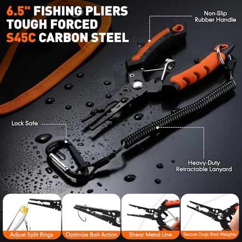 13 Pcs Fishing Tool Kit