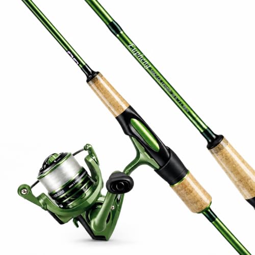 Windshadow Ultralight Fishing Rod and Reel Combo (Spinning Rod and Reel Combo / 6'0'')