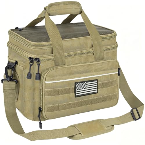 Fishing Tackle Bags (Yellow / S (Stores 6 Fishing Tackle Boxes))