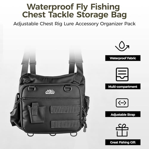 Fishing Chest Pack with 3 Bait Boxes