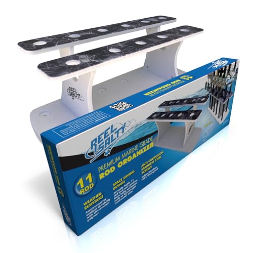 Reel Salty Premium Marine Grade Fishing Rod Holder with Bi