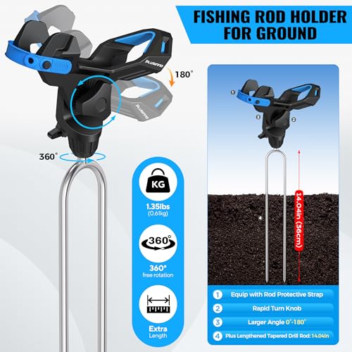 Fishing Gear Full Fishing Pole kit Include Fishing Rod and Reel Combo